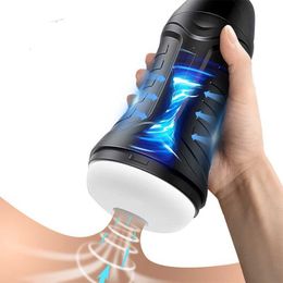 Sex toys Massager Automatic Male Sucking Masturbator Vibrator Vagina Oral Blowjob Vacuum Masturbations Cup Toys Adults Goods for Men