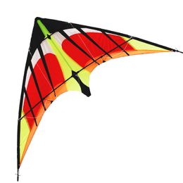 Kites NEW LISTING 1.8m Power Professional Dual Line nt Kite With Handle And String Good Flying Factory Outlet 0110