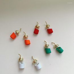 Dangle Earrings Orgin Summer Unique Design Can Candy Colors For Women Irregular Geometrical Party Jewelry Accessories