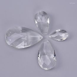Chandelier Crystal Clear Glass Crystals Lamp Prisms Parts Hanging Drops Pendants 38mm-76mm Accessories