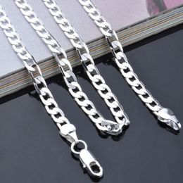 Chains Modyle Men's Figaro Chain Necklace Men Fashion Silver-Color Jewellery 4MM Wide