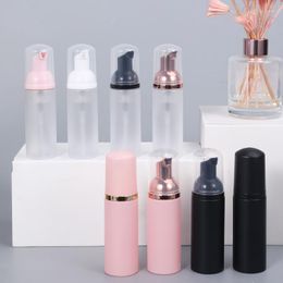Storage Bottles 50ML Foam Bottle Matte Plastic Pump Dispenser For Shampoo Lotion Shower Gel Cosmetic Container Travel Refillable