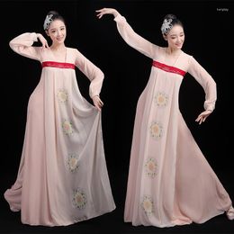 Stage Wear 2023 Women's Chinese Folk Dance Classical Hanfu Clothing Costume Traditional Oriental Dress