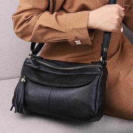 Shoulder Bags Designer Women's Bag Fashion Simplicity Messenger 2023 High Quality Women Cow Leather Handbag For