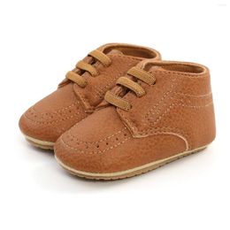 Athletic Shoes 2023 Lovely Infant Baby Walking Non-Slip Soft Sole Solid Color Crib Boys Girls Casual 0-18M