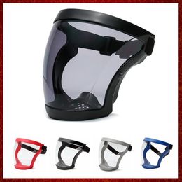 MZZ52 Full Face Shield Protect Face Mask Safety Glasses Protective Mask Glass Bicycl Helmet Anti Fog Protective Full Face Shield