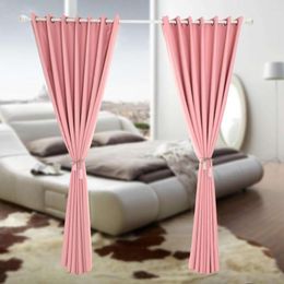 Curtain Ultra Sleep Well Energy Saving Thermal Insulated Textured Thick Linen Pair Curtains Blackout Room Darkening Te