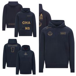 Hot-selling F1 racing sweater in autumn and winter Men's warm team clothes leisure sports hoodies