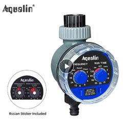 Garden Water Timer Ball Valve Automatic Electronic Watering Timer Home Garden Irrigation Timer Controller System #21025