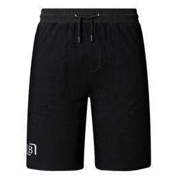 Men's Shorts Fashion Casual Mens Plain Sports Solid Drawstring Short Polyester Cotton Men Leggings Fitness C0430