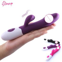 Sex toys Massager Dildo G-spot Rabbit Vibrators for Women Vaginal Clitoral 30 Speeds Female Masturbator Adults Erotic Toys