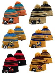 2023 Adults Thick Warm Winter Hat For Women Soft Stretch Cable Knitted Pompon Beanie Hats Womens Skullies Beanies Girl Ski Cap Caps M1