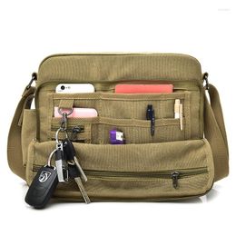 Shoulder Bags High Quality Men Travel 8 Colour Multifunction Canvas For Teenager Fashion Male Mochila Leisure