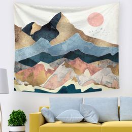 Tapestries Arrival Multiple Style Landscape Starry Sky Fantasy Art Tapestry Background Wall Bedside Decoration Home Cloth