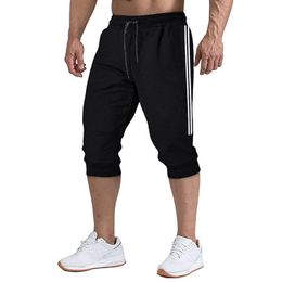 Men's Shorts Jogger Casual Slim Harem Soft 34 Trousers Fashion Brand Sweatpants Summer Comfy Male XXXL 230110