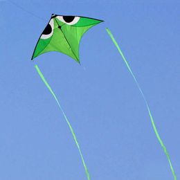 Kites New High Quality Delta Power Kite Carbon Rod / Nylon Cloth With Handle And String Good Flying 0110