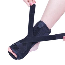 Motorcycle Armour Adjustable Elastic Ankle Support Plantar Fasciitis Night Splint Foot Drop Ortic Brace For Heel Arch Pain