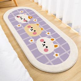 Carpets Cute Bedroom Carpet Lounge Rug Kawaii Room Decor Bathroom Children Mat Computer Chairarea Entrance For