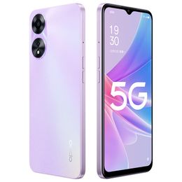 Original Oppo A58X 5G Mobile Phone Smart 6GB 8GB RAM 128GB ROM Octa Core MTK Dimensity 700 13MP Android 6.56" LCD Display 5000mAh OTG Fingerprint ID Waterproof Cellphone