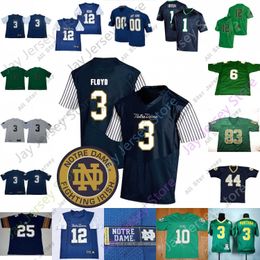 Football Jerseys Football Jerseys Fighting Irish Football Jersey NCAA College Jeremiah Owusu-Koramoah Quenton Nelson McGlinchey Fuller Smith Te'o Martin