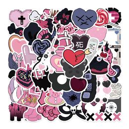 Pack of 65Pcs Wholesale Dark Girl Graffiti Stickers Waterproof Sticker For Luggage Laptop Skateboard Notebook Water Bottle Car decals Kids Gifts Toys