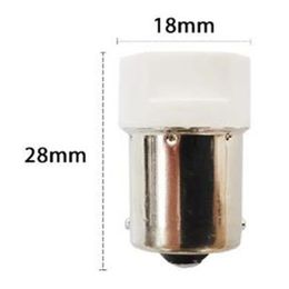 T10 W5W 168 194 to 1156 BA15S LED Light Lamp Bulb Base Converter Adapter Socket