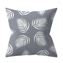 Pillow Case Geometric Printed Pillowcase Decorative Square Polyester Cover Home Textile 45cm45cm