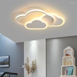 Ceiling Lights Children's Room LED Eye Protection Lamp Kid Bedroom Boy Girl Cartoon Lamps Nordic Indoor Lighting Fixture