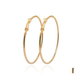 Hoop Huggie Big Circle Hie In Europe And The United States Exaggerated Geometry Earrings 2197 Q2 Drop Delivery Jewellery Otqwd