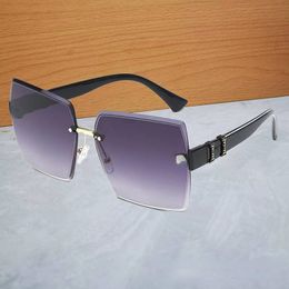 UV Protection Driving to Make Big Face Thin-Looked Sunglasses Women's High-Grade European and American Style
