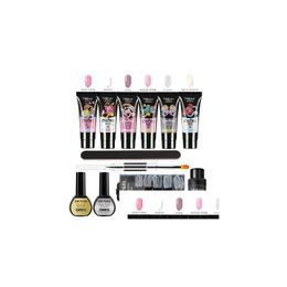 Nail Art Kits Manicure Set Extend Builder Finger Extension Uv Led Acrylic Lamp Crystal Jelly Drop Delivery Health Beauty Dh3Et