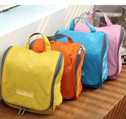 Storage Bags Korean Travel Waterproof Toiletry Bag Unisex Hangable Set Side For Ladies Toy Tote With Zipper