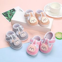 First Walkers Born Baby Boys Girls Shoes Infant Walking Cute Cartoon Soft Sole Non-slip Spring And Autumn