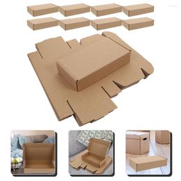 Gift Wrap 25pcs Box Corrugated Packaging Boxes Cardboard Package Small