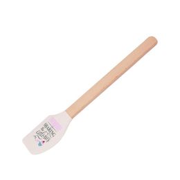 Baking Pastry Tools Sile Spata Nonstick Heatresistant Wooden Handle Bpa Durable Versatile Kitchen Utensils 3 Patterns By Drop Deli Dhk3Z