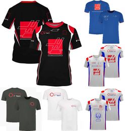 Formula 1 T-Shirt 2022 F1 Team O-Neck T-shirts Racing Suit Plus Size Men's Women's Quick Dry T Shirt Jersey Customizable