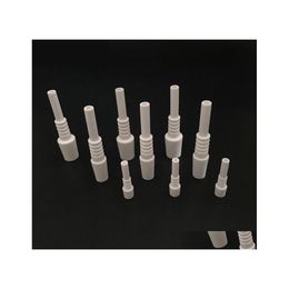 Other Smoking Accessories Durable Ceramic Glass Nails Mini Nectar Collector Nail 10/14/18Mm Male Dabber Kits Drop Delivery Home Gard Dhurv