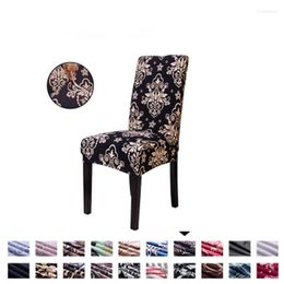 Chair Covers Elastic Half Cover Siamese Office Stool Back Universal Stretch Household Antifouling Christmas