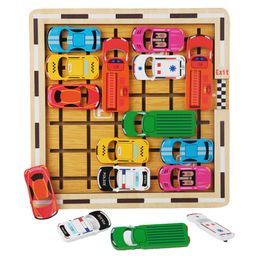 Blocks Wooden Puzzles Game Toy Kids Toys Car Model Maze Parking Lot Challenge IQ Geometric Puzzle Educational Gifts 230111