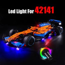 Blocks Technical RC Led Light Set For 42141 McLarensd Race Car Building City Vehicle Bricks Kits Toys Children No 230111
