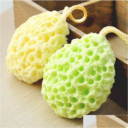 Sponges Applicators Cotton Wet N Wild Sponge Microphone Bath Sponges Ball Mesh Brushes Honeycomb Accessories Body Wisp Natural Dr Dhhtj