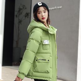 Women's Down Parkas Winter Jacket Bread Coat Loose Hooded Casual Coats and Jackets for Women Clothing Manteau Femme Hiver LM 230111