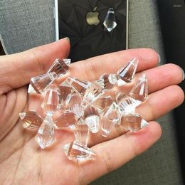 Chandelier Crystal 10Pcs Glass Art Lamp Prisms Suncatcher Pendant 20mm DIY Jewellery Faceted