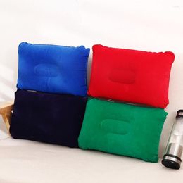 Pillow Portable Ultralight Inflatable Air Pillows Neck Support Headrest Camping Sleep Cushion Travel Hiking Beach Car Plane
