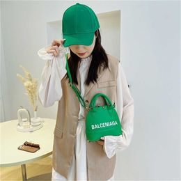 Designer Bags 55% Off Sale trendy shell candy color hat matching women's Messenger
