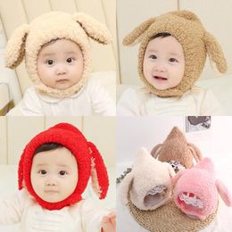 Hats Baby Hat Winter Warm Kids Girl Boy Cute Beanie Plush Infant Cap Ear Protection Caps Furry Bonnets Accessories