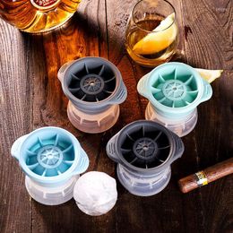 Baking Moulds 6cm Big Size Silicone Ice Hockey Mould Round Ball Cube Sphere Whisky Maker Box DIY Bar Party Kitchen Tools