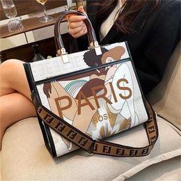 Designer Bags 55% Off Sale women's bags can be Customised and mixed batches retro printed letters strap