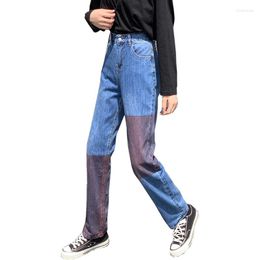 Women's Jeans High Waist Women Wide Leg Pants Plus Size Punk Korean Style Trouser Casual Harajuku Female Joggers CL855