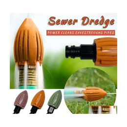 Watering Equipments Sink Cleaning Nozzle Pipe Dredge Flusher Accessories Pressure Washer Spray Gutter Outdoor Tools Drop Delivery Ho Dhhhv